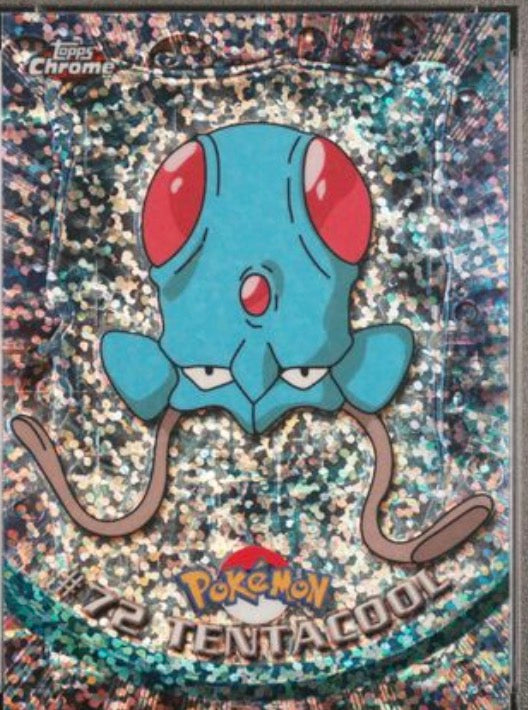 Topps Chrome Series 1 Tentacool #72
